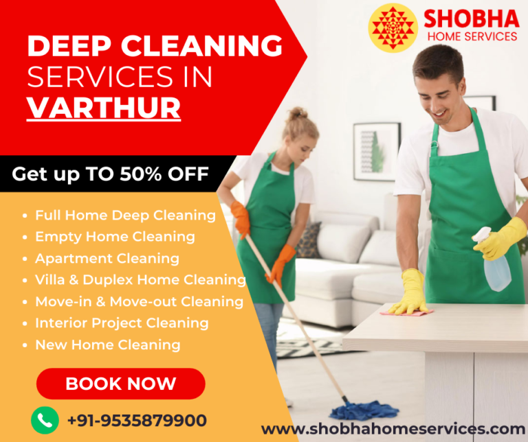 Cleaning Services in Varthur, Bangalore